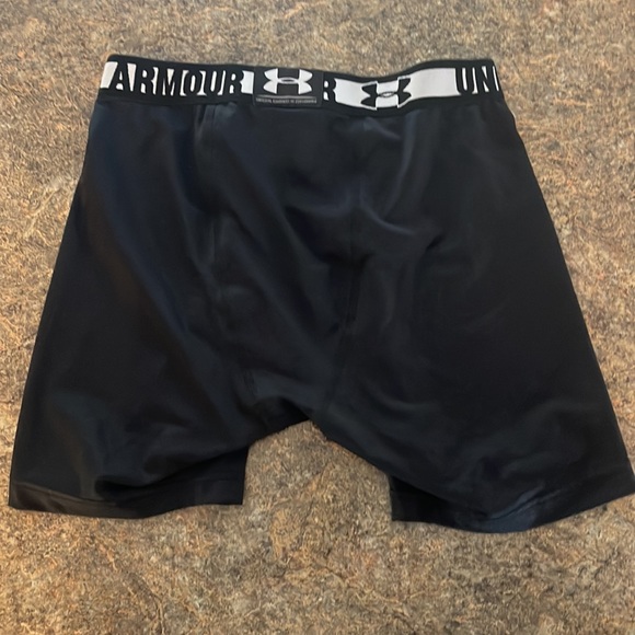 Under Armor LG Black NWOT Protect this House Compression Shorts - Picture 2 of 6